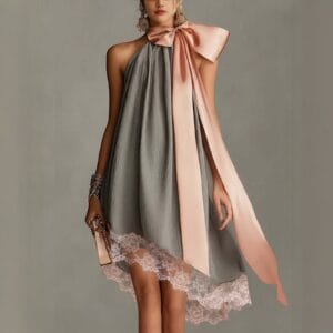 Style Strapless Printed Long Dress By De-Atita