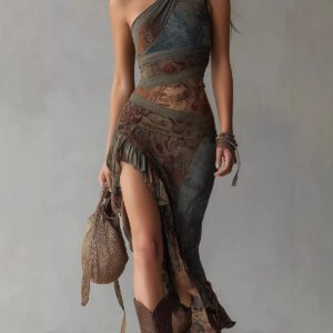 Desert Rose Maxi Dress By De-Atita