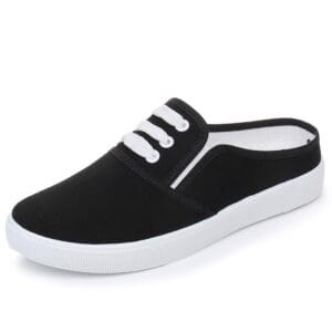The Avery Slip-On: Effortless Canvas Flats