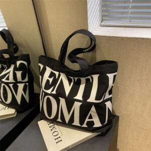 Urban Canvas Tote Bag – Large Capacity Everyday Shoulder Bag