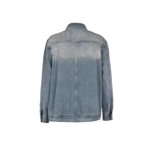 Oversized Acid-Wash Denim Jacket By De-Atita