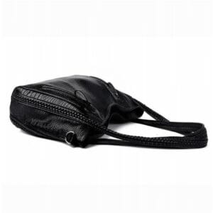 Sophisticated Alligator Pattern Faux Leather Hobo Tote Bag