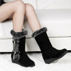 Aria Fur-Lined Waterproof Mid-Calf Winter Boots