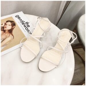 Aura Strappy Roman Stiletto Heels