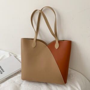 The Horizon Color-Block Oversized Tote