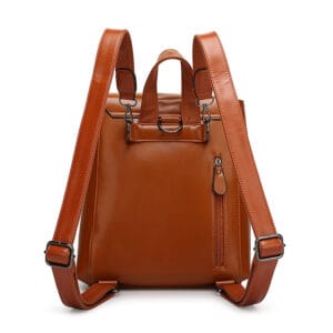 Elysian Convertible Leather Backpack & Crossbody Messenger Bag