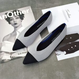 Product Title: Aria Breathable Knit Ballet Flats
