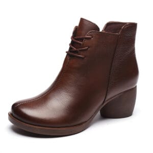 The Heritage Block-Heel Ankle Boot