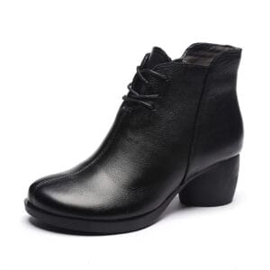 The Heritage Block-Heel Ankle Boot