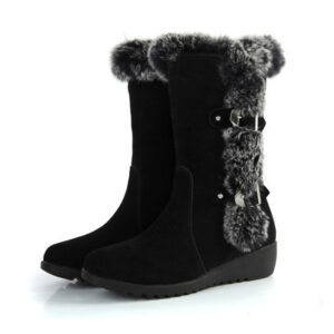 Aria Fur-Lined Waterproof Mid-Calf Winter Boots