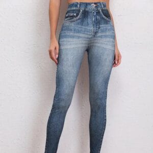 Acid Wash Skinny Jeans By De-Atita
