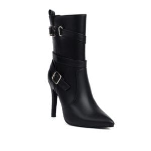 The Valentina Stiletto Mid-Calf Boot