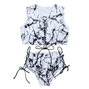 The Monochrome Aura Bikini Set