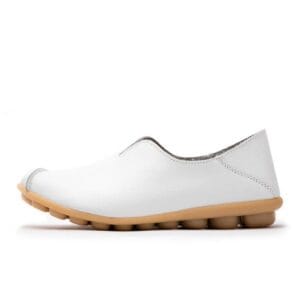 The Aura Glove Flat  Handcrafted Genuine Leather Loafers