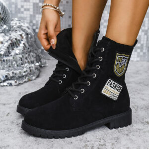 The Nova Chunky Lace-Up Combat Boot