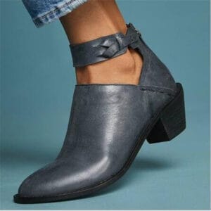 The Harlow Cutout Ankle Boot