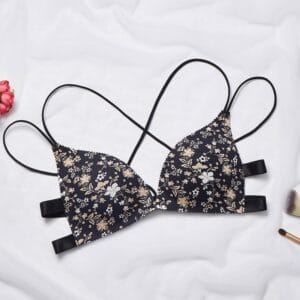 FloraLift Wireless Seamless Front-Closure Push-Up Bra