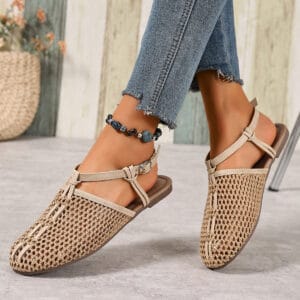 Clementine Lattice Breathe Flats