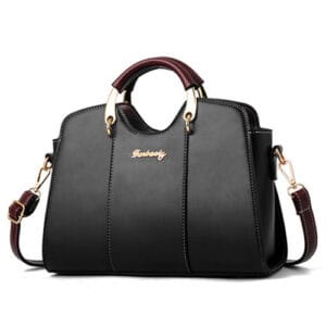 Elegant Danbaoly Structured Handbag – Premium PU Leather Crossbody & Shoulder Satchel
