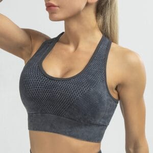 Pulse Seamless Racerback High-Impact Sports Bra