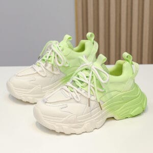 AURA Gradient Chunky Platform Sneakers