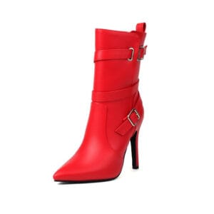 The Valentina Stiletto Mid-Calf Boot