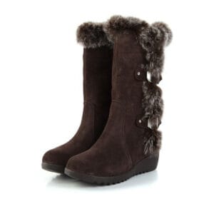 Aria Fur-Lined Waterproof Mid-Calf Winter Boots