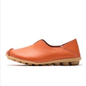 The Aura Glove Flat  Handcrafted Genuine Leather Loafers