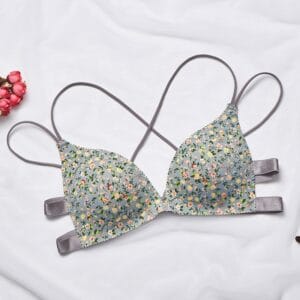 FloraLift Wireless Seamless Front-Closure Push-Up Bra
