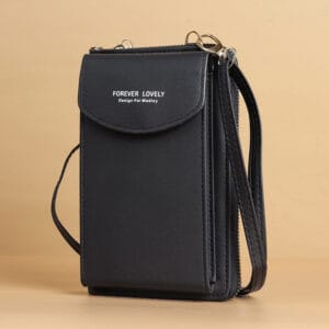 Forever Lovely Crossbody Wallet Bag – Elegant Multi-Compartment Phone Clutch