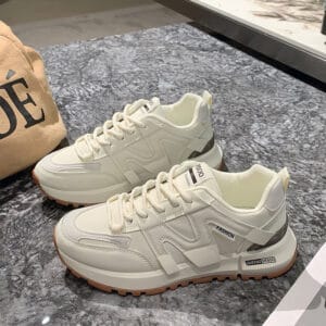 AURA retro-luxe  German Trainer Platform Sneakers