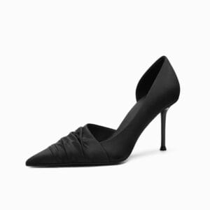 The Satin Stiletto | Aurelia Cutout Heels