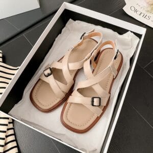 The Sorrento | Handcrafted Genuine Leather Strapped Sandals