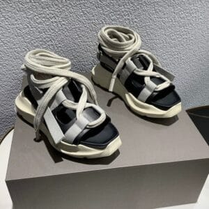 Aura Cross-Strap Sculpted Platform Sandals