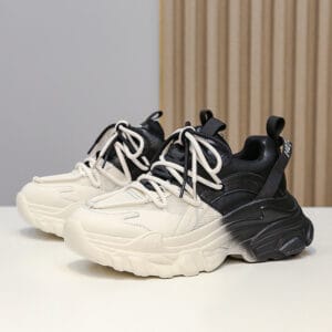 AURA Gradient Chunky Platform Sneakers