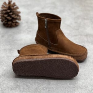 The Artisan Ankle Boot: Handcrafted Vintage Cowhide Edition