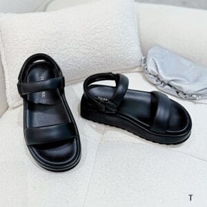 AURA / The Solstice Sheepskin Platform Sandal