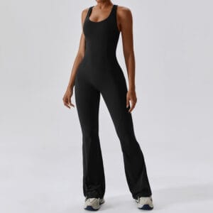 Open-Back Flared Jumpsuit By De-Atita