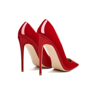 AURA 120 | Premium Pointed-Toe Patent Stiletto Heels