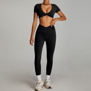 SculptFit Twist Front Activewear Set By De-Atita