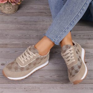 Fleur Monogram Luxe Sneakers