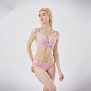 Aura Seamless Mesh Push-Up Bra Set