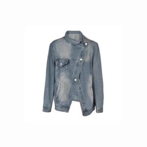 Oversized Acid-Wash Denim Jacket By De-Atita