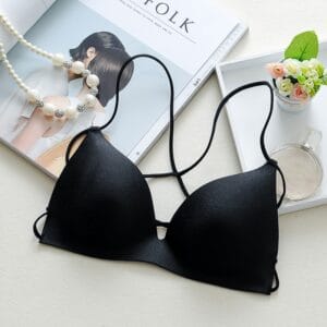 Aura Seamless Hollow-Out Wireless Bra