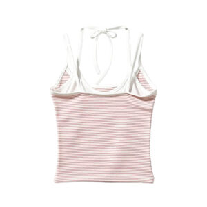 Candy Stripe Halter Top By De-Atita