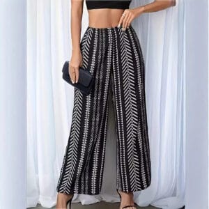 Tribal Print Palazzo Pants