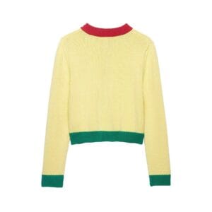 Color-Block Knit Cardigan By De-Atita