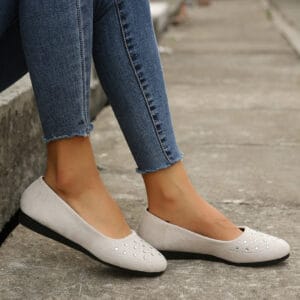 Celeste Embellished Pointed-Toe Flats – Cozy Luxury Loafers
