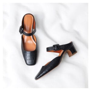 Aurelia | Handcrafted Italian-Leather Block Heel Sandals