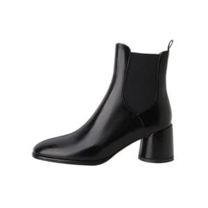 The Kensington Chunky Leather Ankle Boot